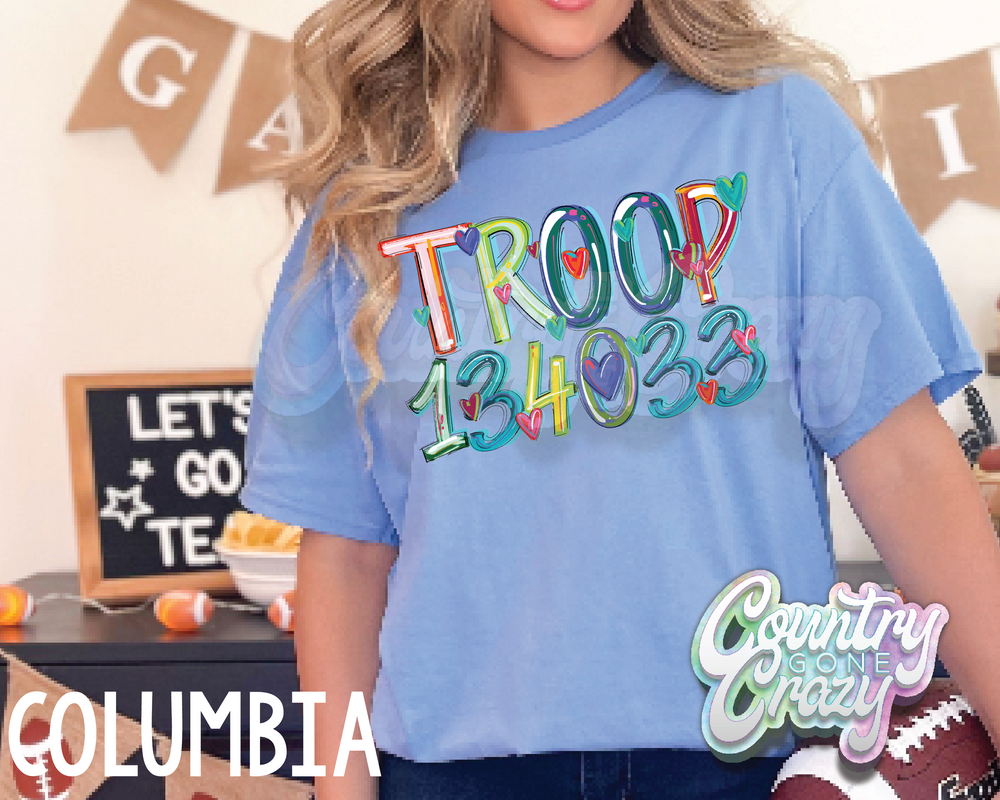 TROOP 134033 • Splash • T-Shirt-Country Gone Crazy-Country Gone Crazy