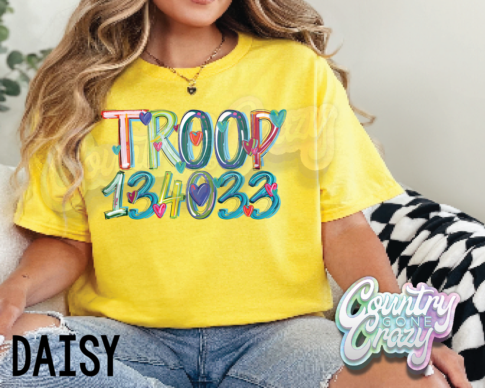 TROOP 134033 • Splash • T-Shirt-Country Gone Crazy-Country Gone Crazy