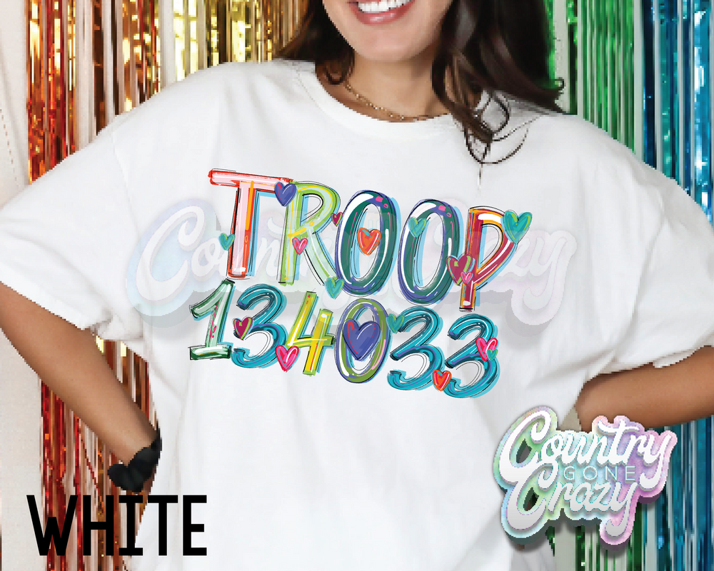 TROOP 134033 • Splash • T-Shirt-Country Gone Crazy-Country Gone Crazy