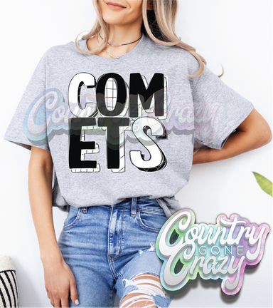 Comets - Tuxedo - T-Shirt-Country Gone Crazy-Country Gone Crazy