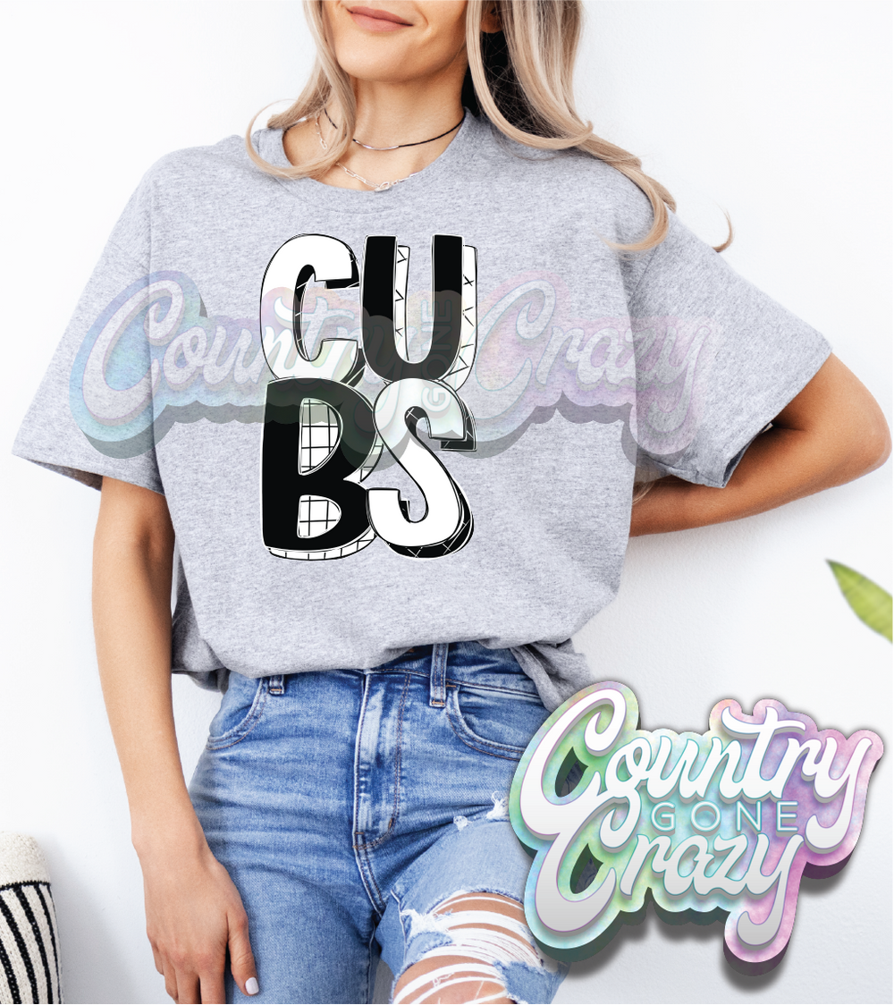 Cubs - Tuxedo - T-Shirt-Country Gone Crazy-Country Gone Crazy