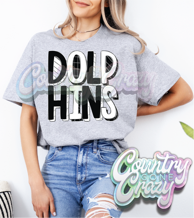 Dolphins - Tuxedo - T-Shirt-Country Gone Crazy-Country Gone Crazy