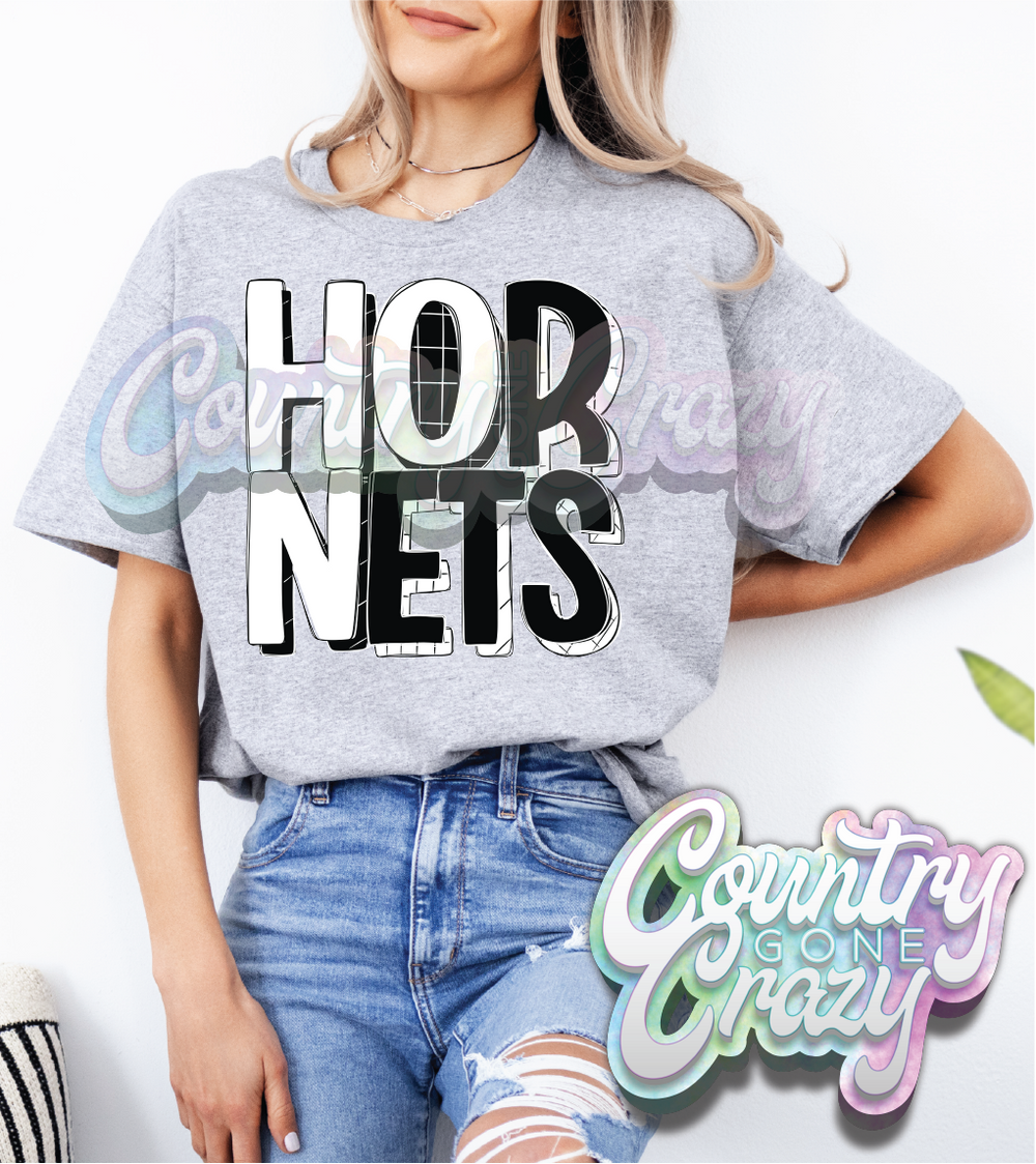 Hornets - Tuxedo - T-Shirt-Country Gone Crazy-Country Gone Crazy