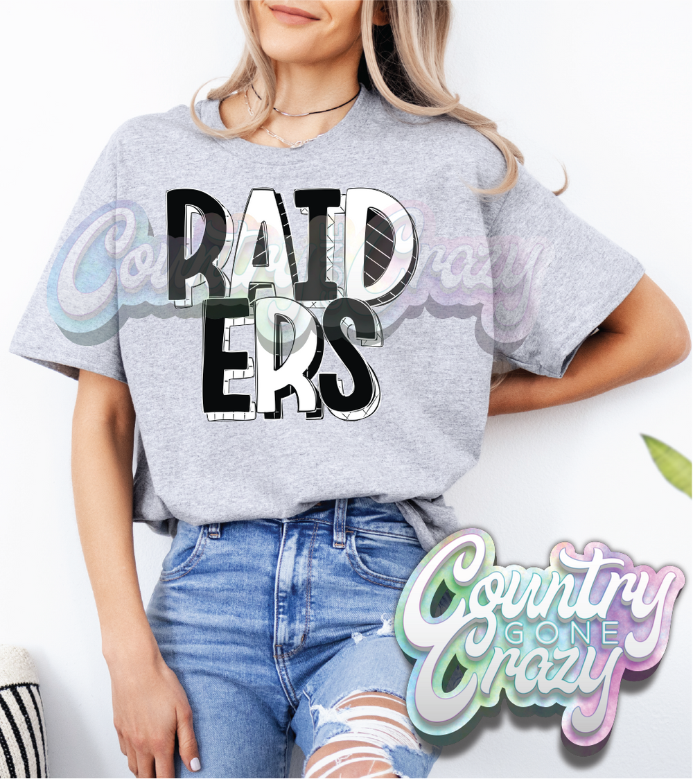 Raiders - Tuxedo - T-Shirt-Country Gone Crazy-Country Gone Crazy