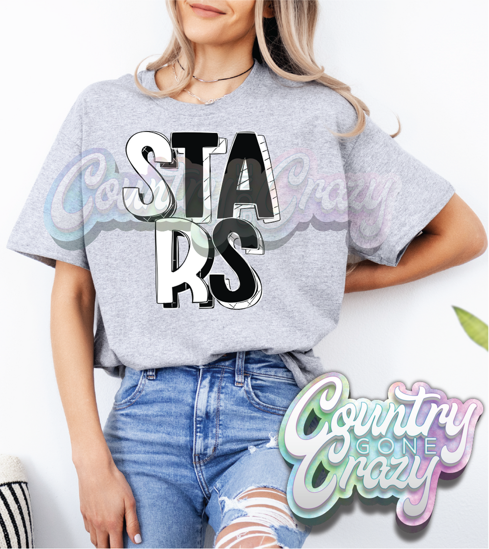 Stars - Tuxedo - T-Shirt-Country Gone Crazy-Country Gone Crazy