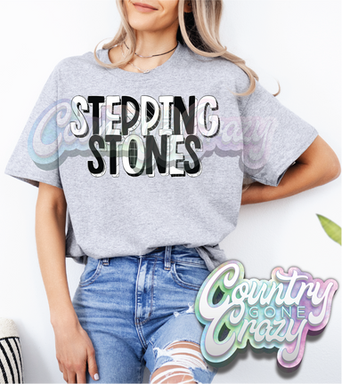 Stepping Stones - Tuxedo - T-Shirt-Country Gone Crazy-Country Gone Crazy