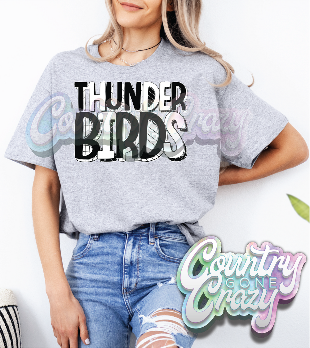 Thunderbirds - Tuxedo - T-Shirt-Country Gone Crazy-Country Gone Crazy