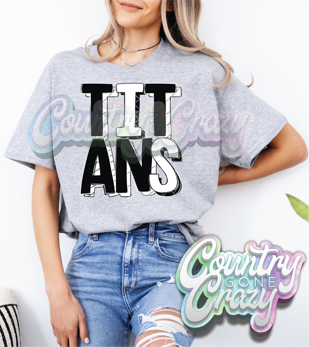 Titans - Tuxedo - T-Shirt-Country Gone Crazy-Country Gone Crazy