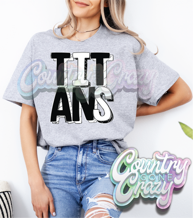 Titans - Tuxedo - T-Shirt-Country Gone Crazy-Country Gone Crazy