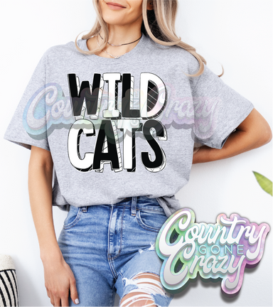 Wildcats - Tuxedo - T-Shirt-Country Gone Crazy-Country Gone Crazy