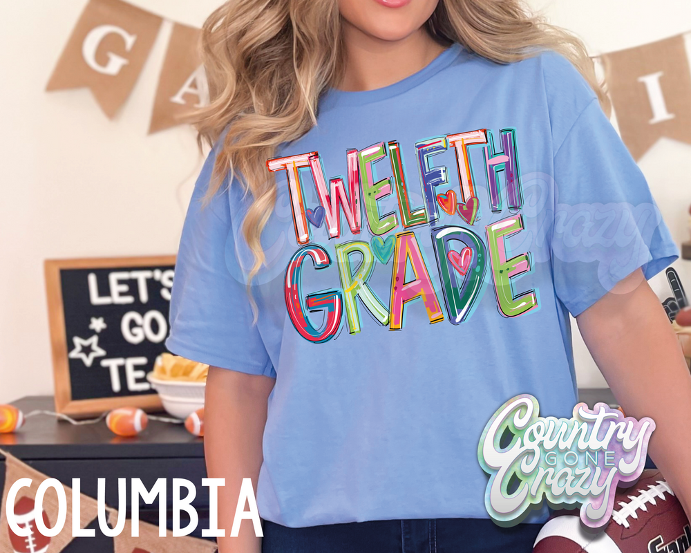 Twelfth Grade • Splash • T-Shirt-Country Gone Crazy-Country Gone Crazy