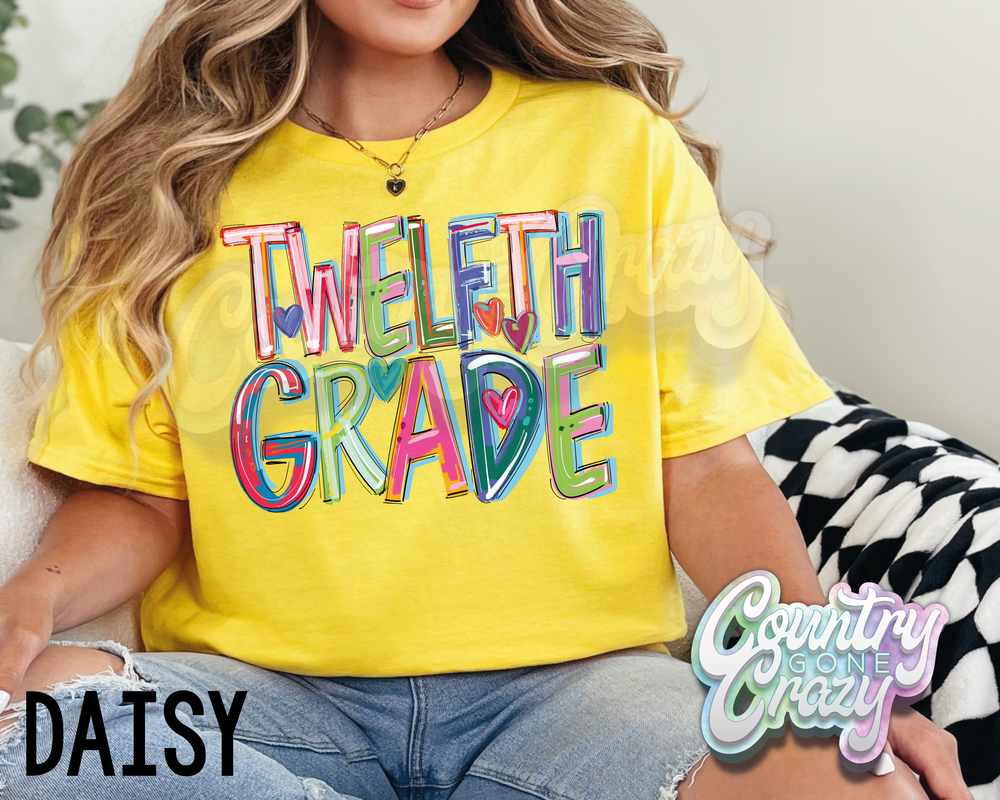 Twelfth Grade • Splash • T-Shirt-Country Gone Crazy-Country Gone Crazy