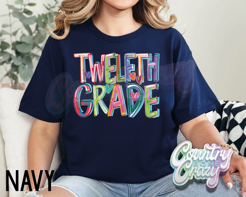 Twelfth Grade • Splash • T-Shirt-Country Gone Crazy-Country Gone Crazy