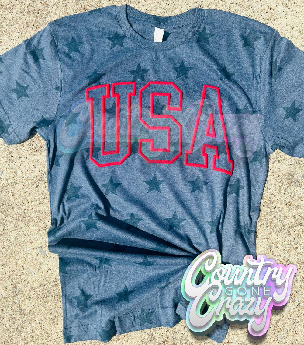 Star Spangled T-Shirt-Country Gone Crazy-Country Gone Crazy