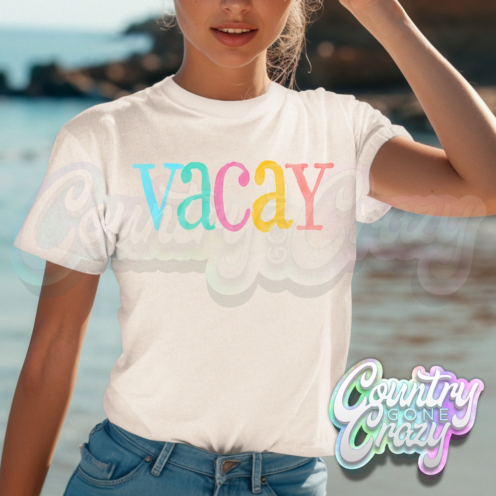 VACAY - T-SHIRT-Country Gone Crazy-Country Gone Crazy