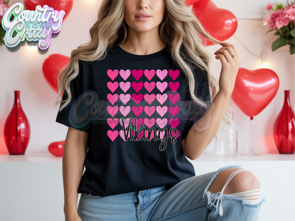 VIKINGS - LOVE STRUCK - T-SHIRT-Country Gone Crazy-Country Gone Crazy