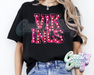 Vikings * Pink Marquee * T-Shirt-Country Gone Crazy-Country Gone Crazy