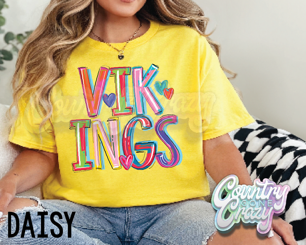 Vikings • Splash • T-Shirt-Country Gone Crazy-Country Gone Crazy