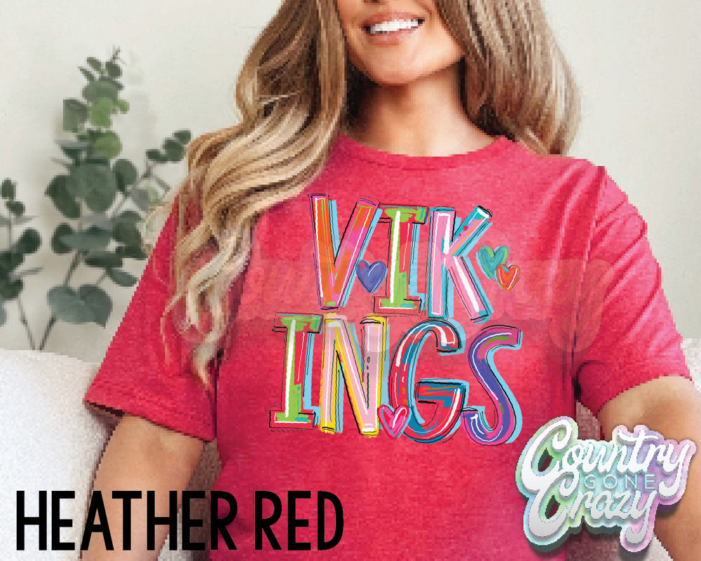 Vikings • Splash • T-Shirt-Country Gone Crazy-Country Gone Crazy