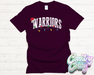WARRIORS - CHRISTMAS LIGHTS - T-SHIRT-Country Gone Crazy-Country Gone Crazy