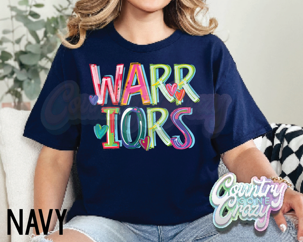 Warriors • Splash • T-Shirt-Country Gone Crazy-Country Gone Crazy