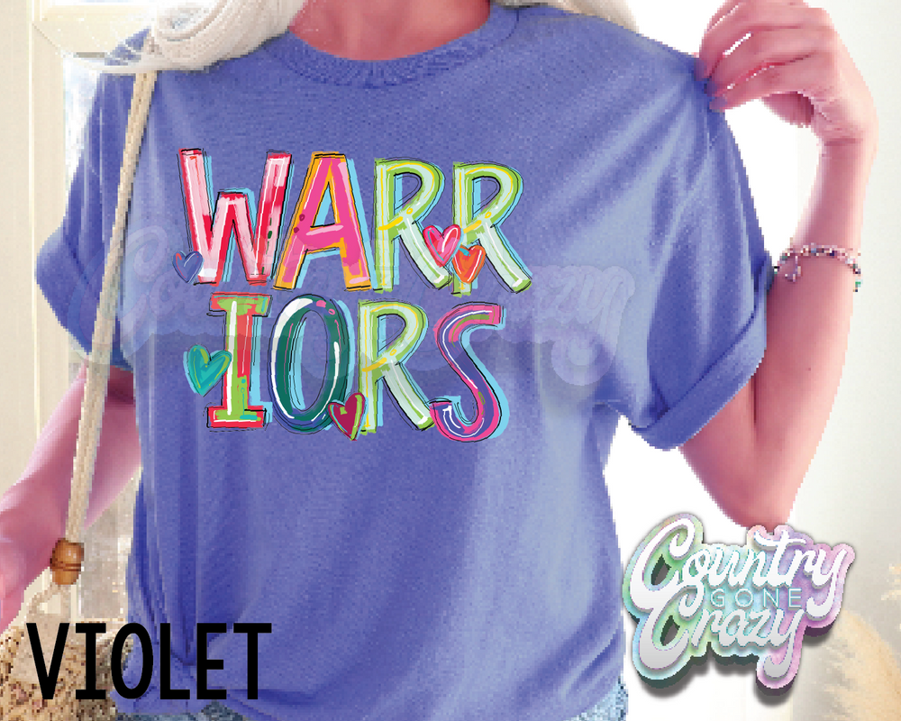 Warriors • Splash • T-Shirt-Country Gone Crazy-Country Gone Crazy