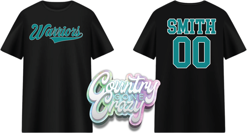Warriors T-Shirt-Country Gone Crazy-Country Gone Crazy