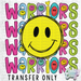 HT2580 | WARRIORS SMILEY-Country Gone Crazy-Country Gone Crazy