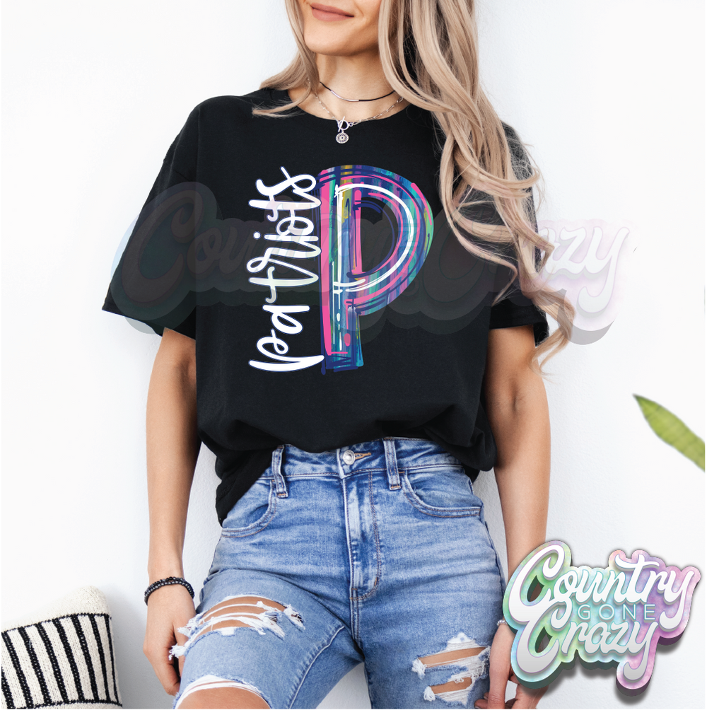 Patriots • Water Color • T-Shirt-Country Gone Crazy-Country Gone Crazy