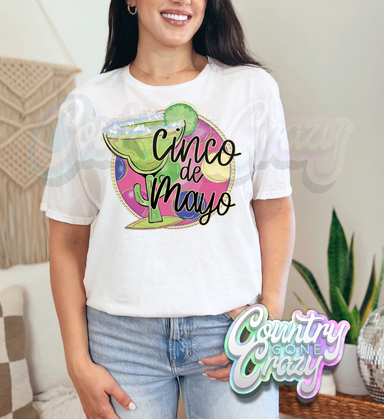 CINCO DE MAYO WHITE T-SHIRT-Country Gone Crazy-Country Gone Crazy