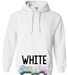 Adult Hoodie - White-Gildan-Country Gone Crazy