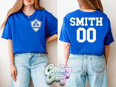 BH Galaxy Soccer Team - Pocket Only Infant / Toddler White Option - Shirt-Country Gone Crazy-Country Gone Crazy