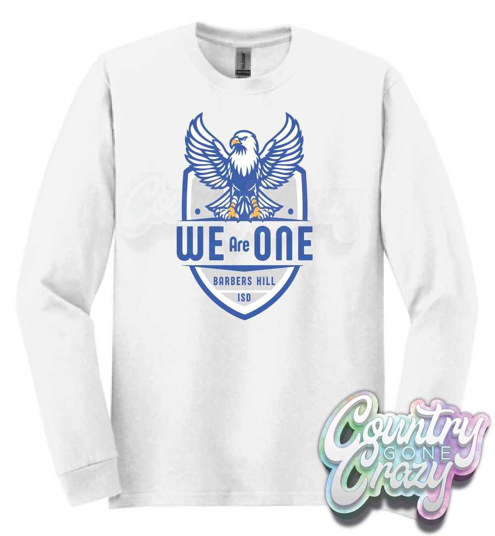 We Are One - Barbers Hill - Long Sleeve T-Shirt-Country Gone Crazy-Country Gone Crazy