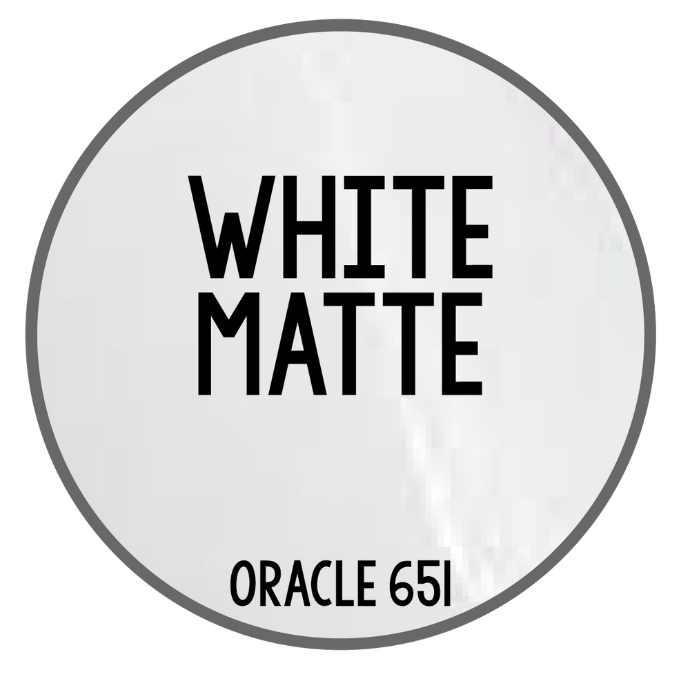 White Matte Sign Vinyl-Orafol-Country Gone Crazy