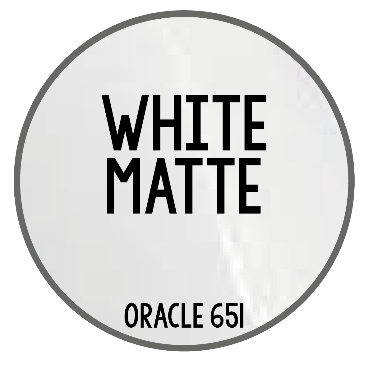 White Matte Sign Vinyl — Country Gone Crazy