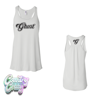 GHOST Fastpitch Softball - Flowy Racerback Tank Top-BAW-Country Gone Crazy