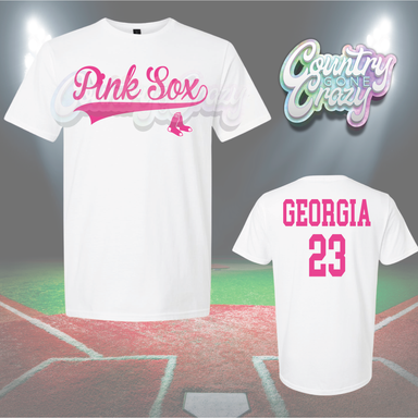 Pink Sox - Dry Fit-Gildan-Country Gone Crazy