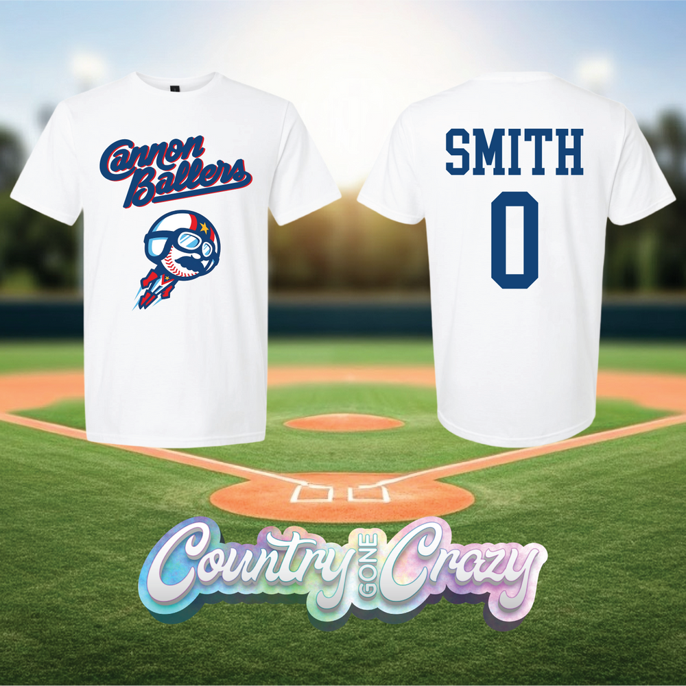 CANNON BALLERS DRI-FIT-Country Gone Crazy-Country Gone Crazy