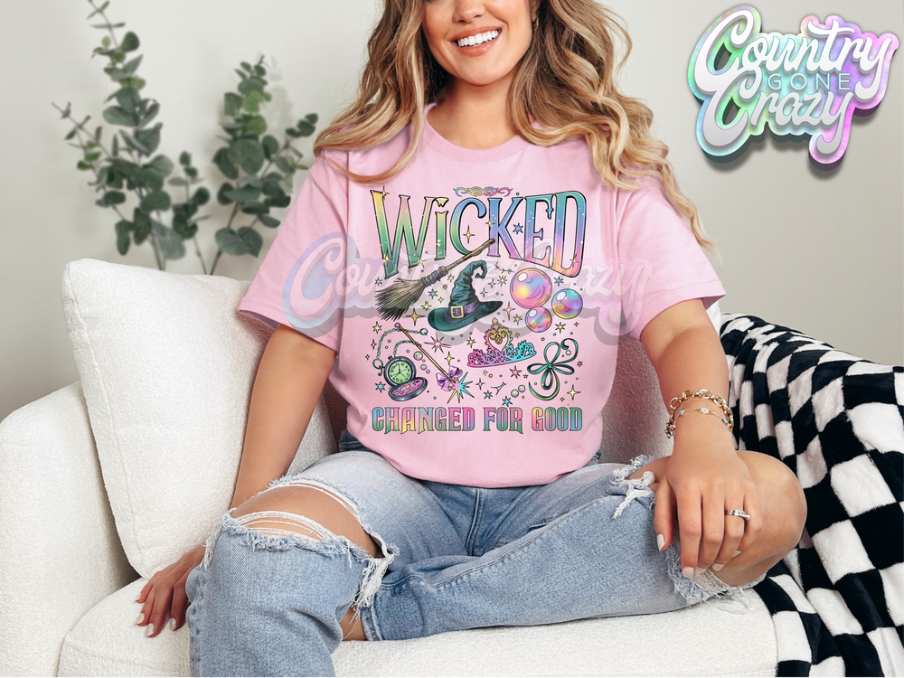 WICKED FOR GOOD - T - SHIRT-Country Gone Crazy-Country Gone Crazy