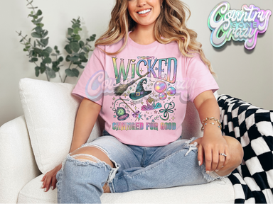WICKED FOR GOOD - T - SHIRT-Country Gone Crazy-Country Gone Crazy