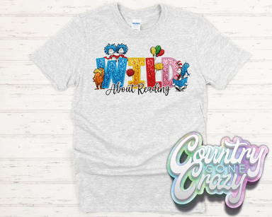 Wild About Reading - T-Shirt-Country Gone Crazy-Country Gone Crazy