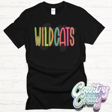 Wildcats Bright T-Shirt-Country Gone Crazy-Country Gone Crazy