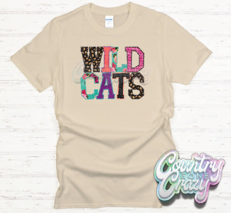 Wild cats t shirt sale