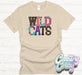 Wildcats Faux Applique T-Shirt-Country Gone Crazy-Country Gone Crazy