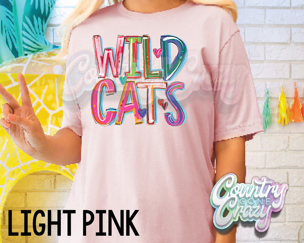 Wildcats • Splash • T-Shirt-Country Gone Crazy-Country Gone Crazy