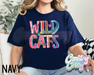 Wildcats • Splash • T-Shirt-Country Gone Crazy-Country Gone Crazy