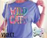 Wildcats • Splash • T-Shirt-Country Gone Crazy-Country Gone Crazy