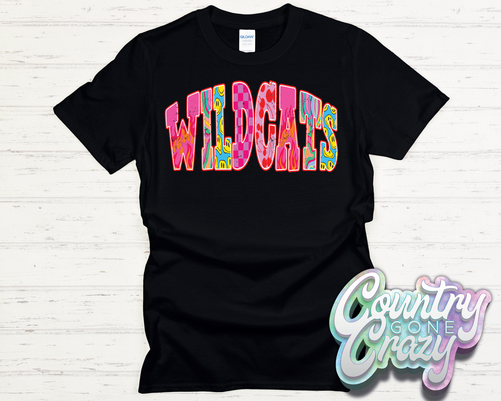 WILDCATS // GOOD VIBES // T-Shirt-Country Gone Crazy-Country Gone Crazy