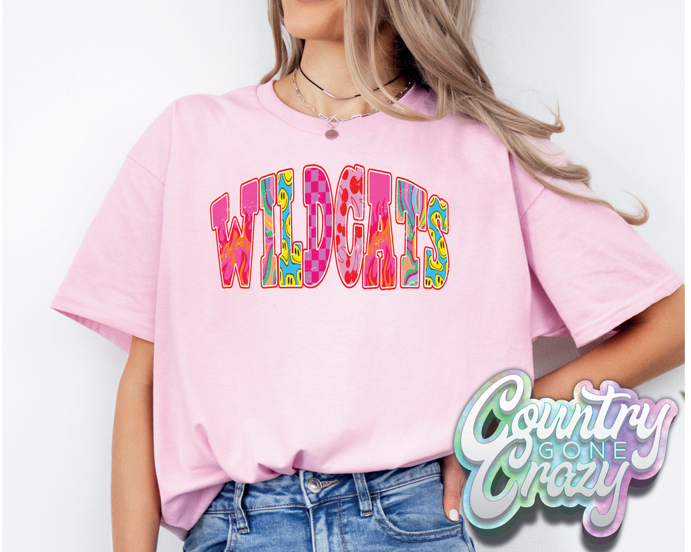 WILDCATS // GOOD VIBES // T-Shirt-Country Gone Crazy-Country Gone Crazy