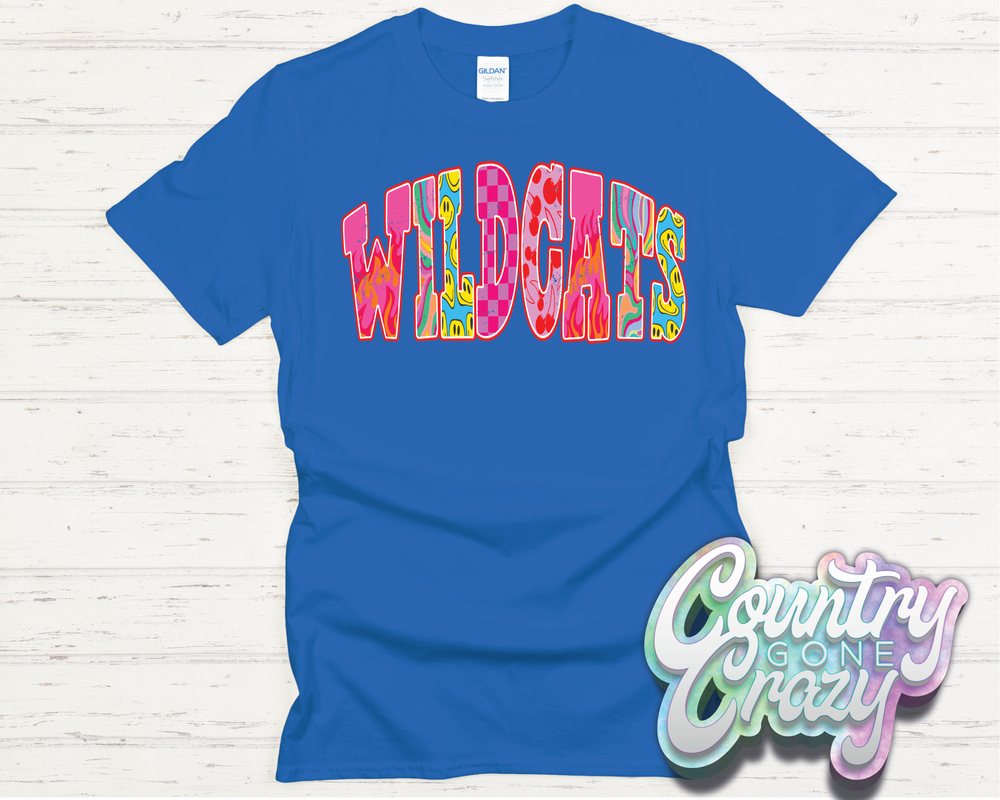 WILDCATS // GOOD VIBES // T-Shirt-Country Gone Crazy-Country Gone Crazy